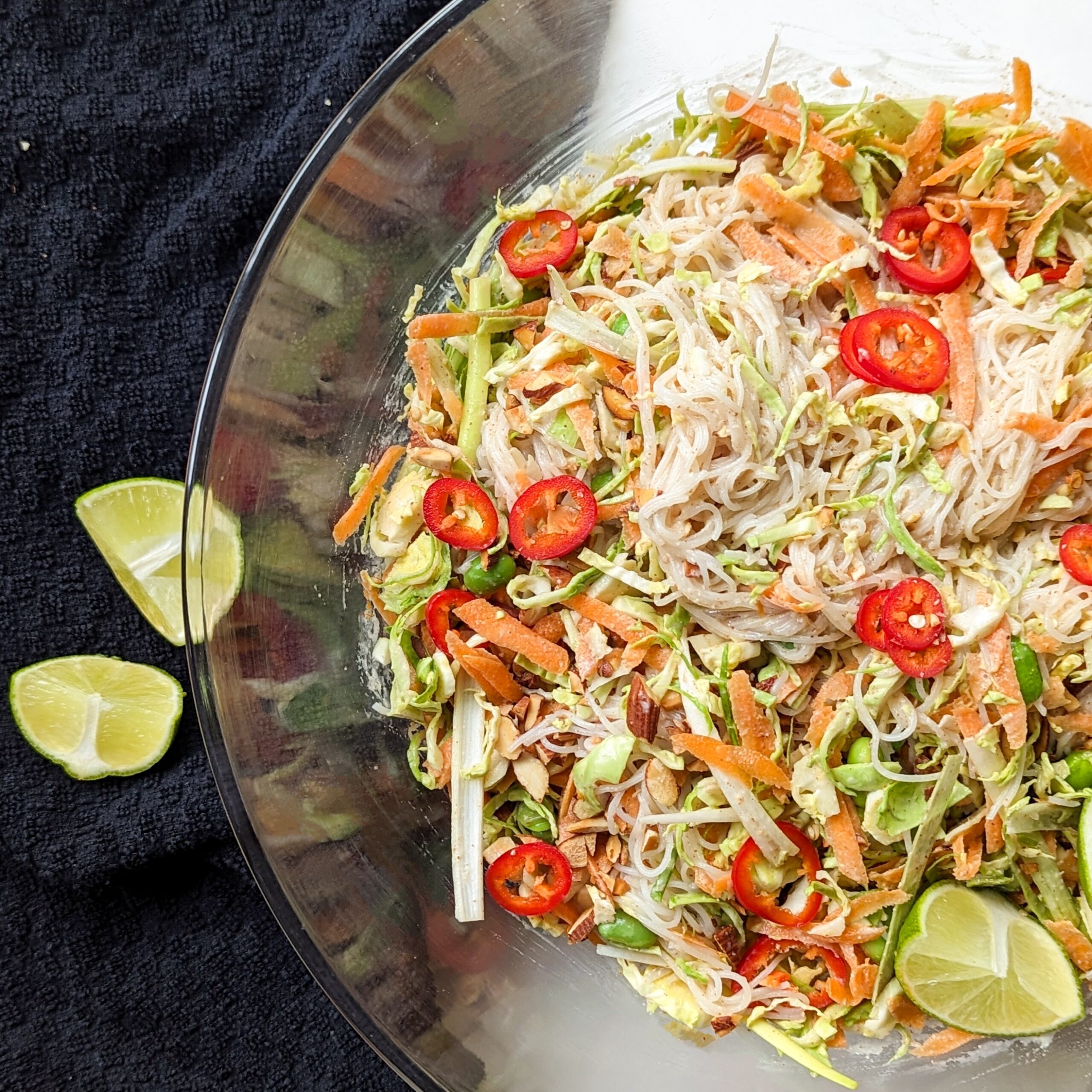 Crunchy Asian Noodle Salad | Healthy Vegan Recipe